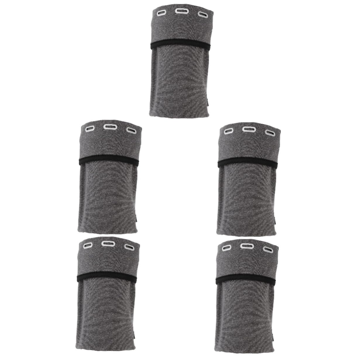 OSALADI 5pezzi Fascia Per Braccio Con Chiusura Zip Per Smartphone Pouch Per Allenamento All Aperto Adatta Per Running e Fitness Taglia