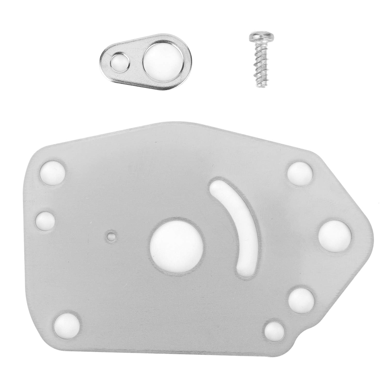 Kit de reparación de impulsor de bomba de agua, grado marino 46-42089A5, repuesto fueraborda para Mariner 6-15, kit de reconstrucción de acero inoxidable y goma con juego completo de juntas