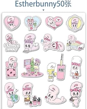 Amazon.co.jp: esther bunny エスターバニー シールセットステッカー