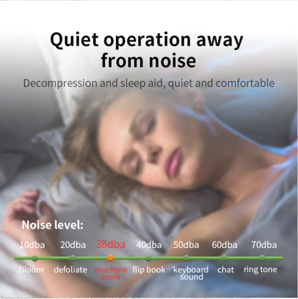 Diffusore senza acqua per oli essenziali, con telecomando, a colonna, elettrico, per aromaterapia, diffusore atomizzatore, per SPA, hotel, casa, ufficio, fragranza benessere (argento, corto)