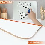 2 Pack Dry Erase Mini Whiteboards, 11.8X8.8 Inches Double-Sided Small White Board for Classroom Students Teachers, Portable Mini Whiteboard for School, Office, Home