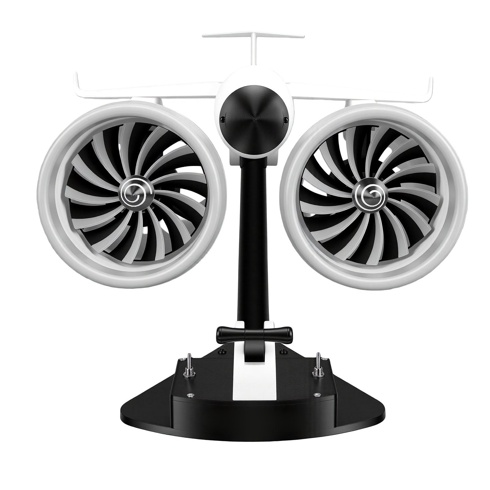 Silnik Turboodrzutowy z Diodami LED, Projekt Drukowany w 3D