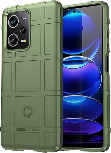 Miniatura 1 de Monwutong Funda delgada para Xiaomi Poco X5 Pro, funda para Redmi Note 12 Pro 5G, resistente funda protectora con grado militar a prueba de golpes y