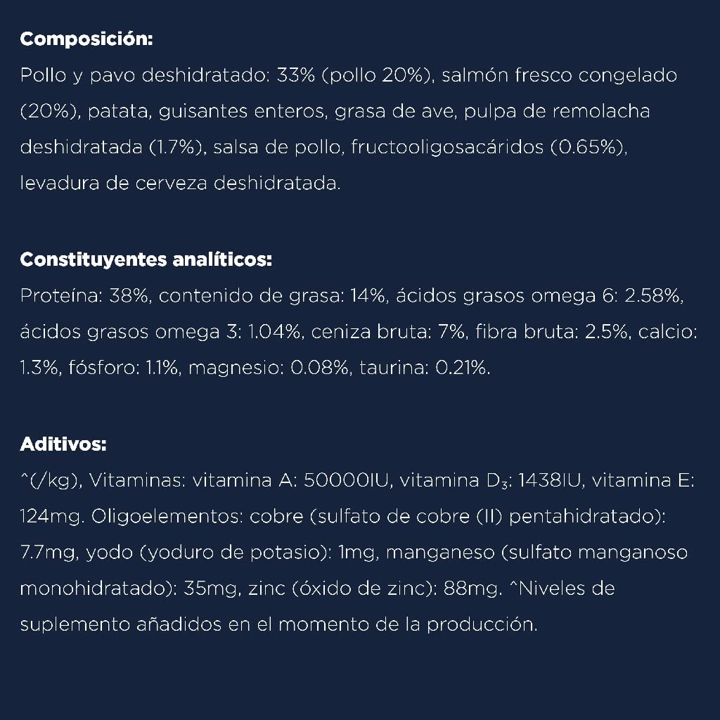 EUKANUBA Grain Free Alimento Seco para Gatos Adultos, Alimento Seco Premium Rico en Salmón para Gatos, 10 kg