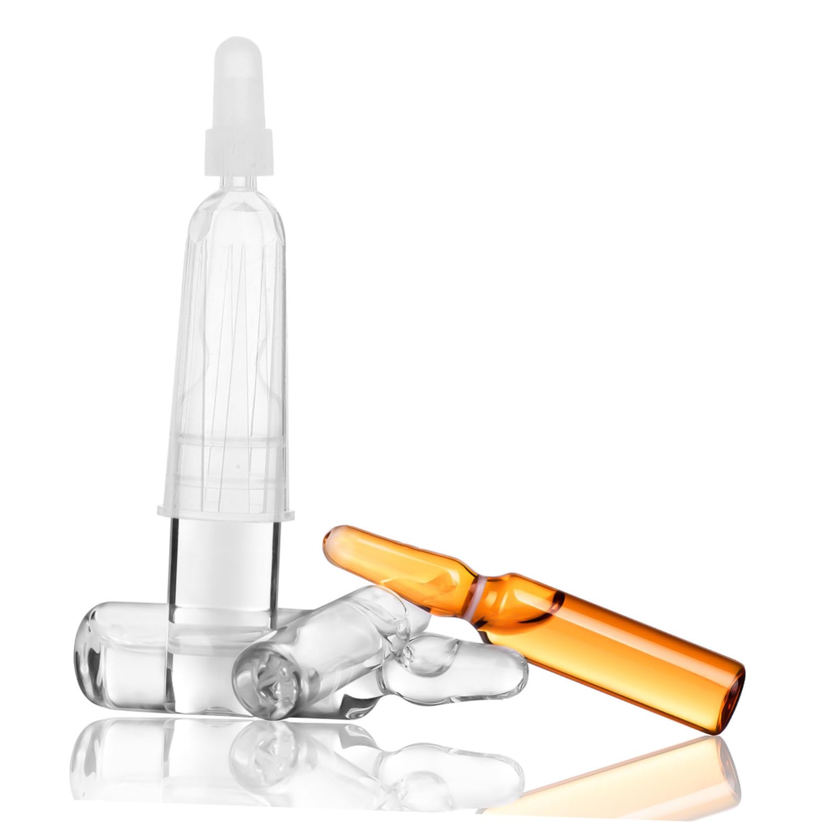 SOLUSTRE 6 Pezzi Tappi per Ampolle da 2ml in Tpe Resistenti per Apertura Fiale in Ambienti Medici e Laboratori Prevenendo Sporco alle Mani