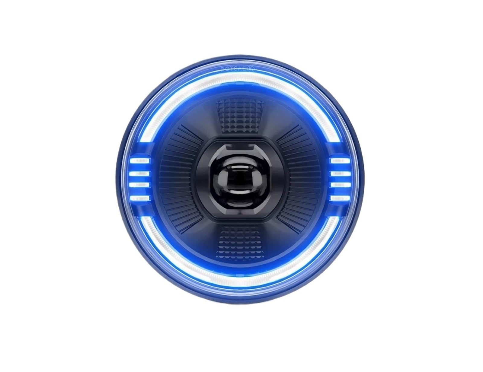 LED Redondo Azul DRL Para Jeep Para Wrangler SUV H4 6000K 32V 7 Pulgadas Faro De Alta Potencia 250W 30000LM Faros