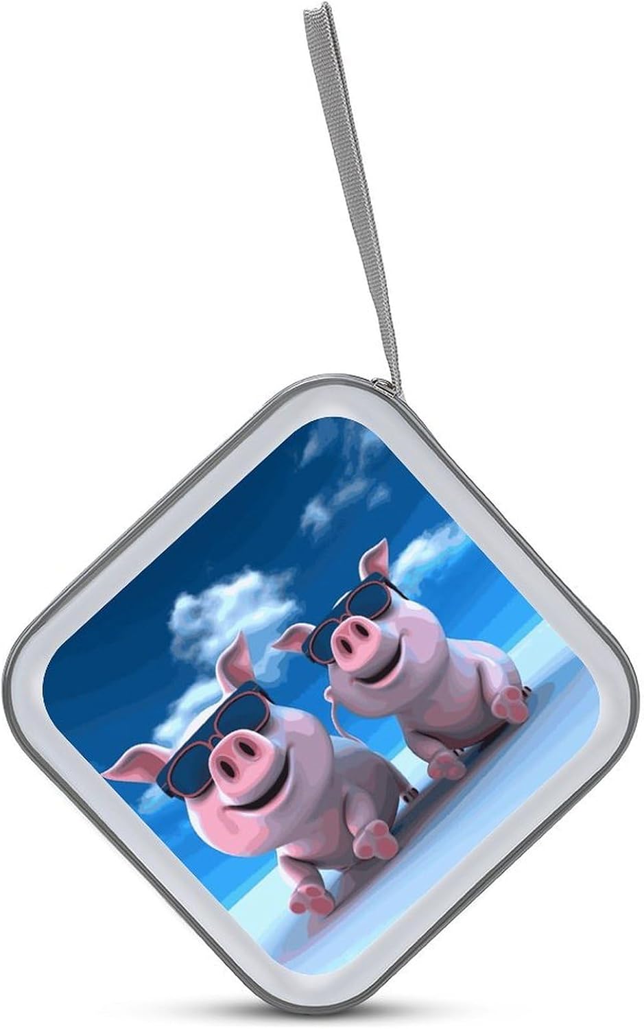 Funny 3D Piggies CD Case CD Storage Box DVD Sleeves