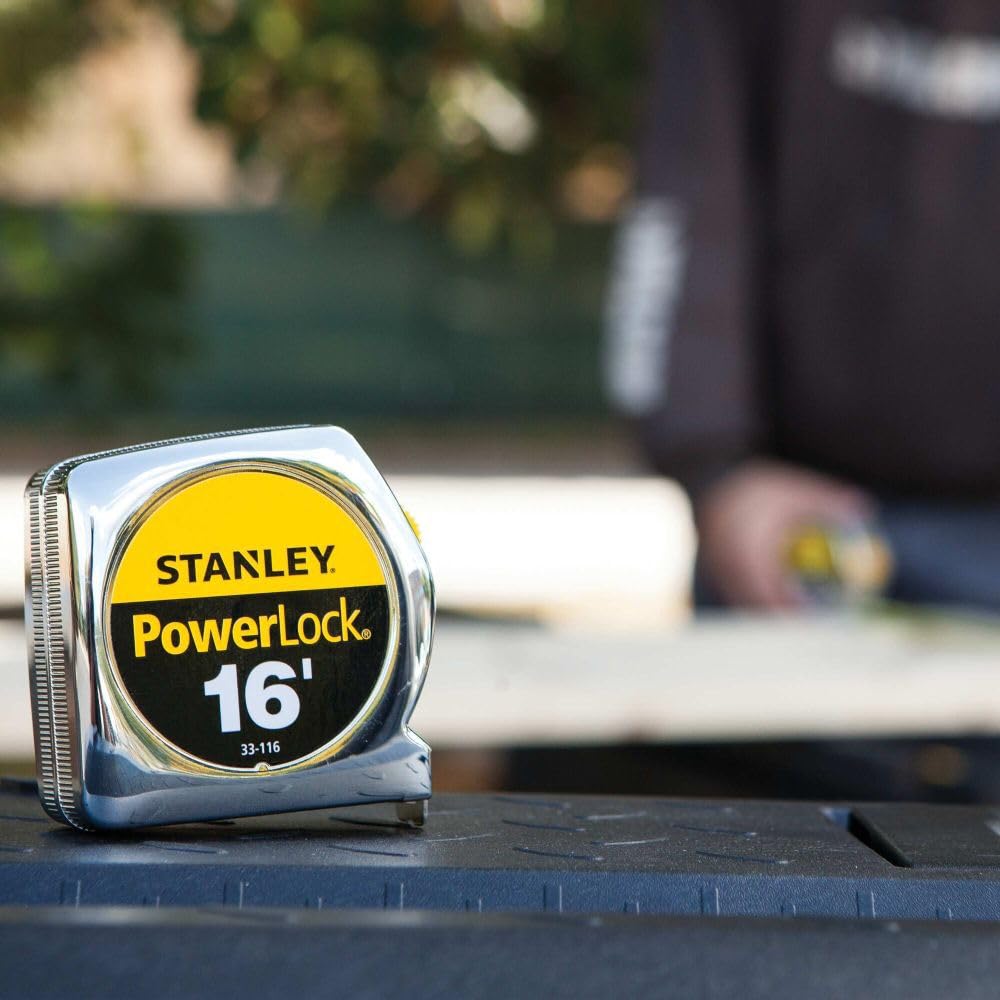 STANLEY PowerLock Mètre à ruban 4,8 m