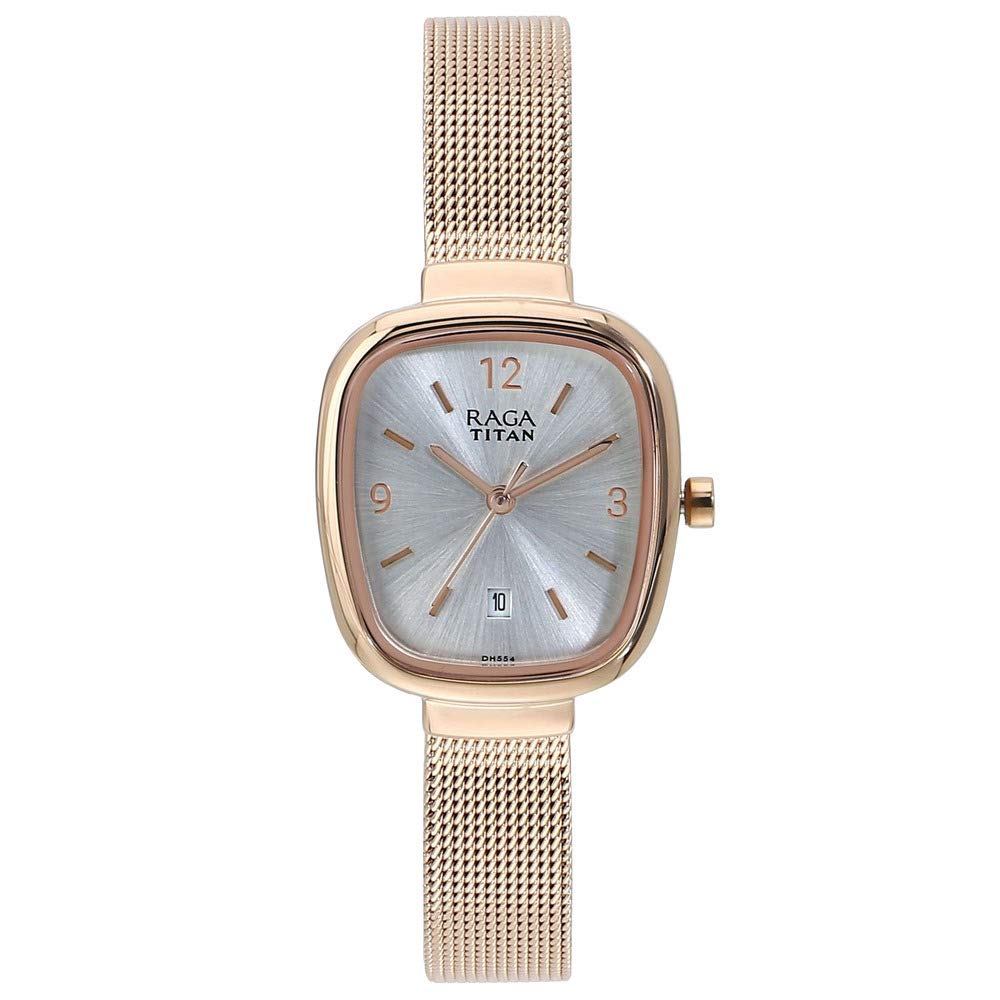 Titan Analog Silver Dial Womens Watch-NN2610WM01/NP2610WM01 (B07JR12Z92) Amazon Price History, Amazon Price Tracker