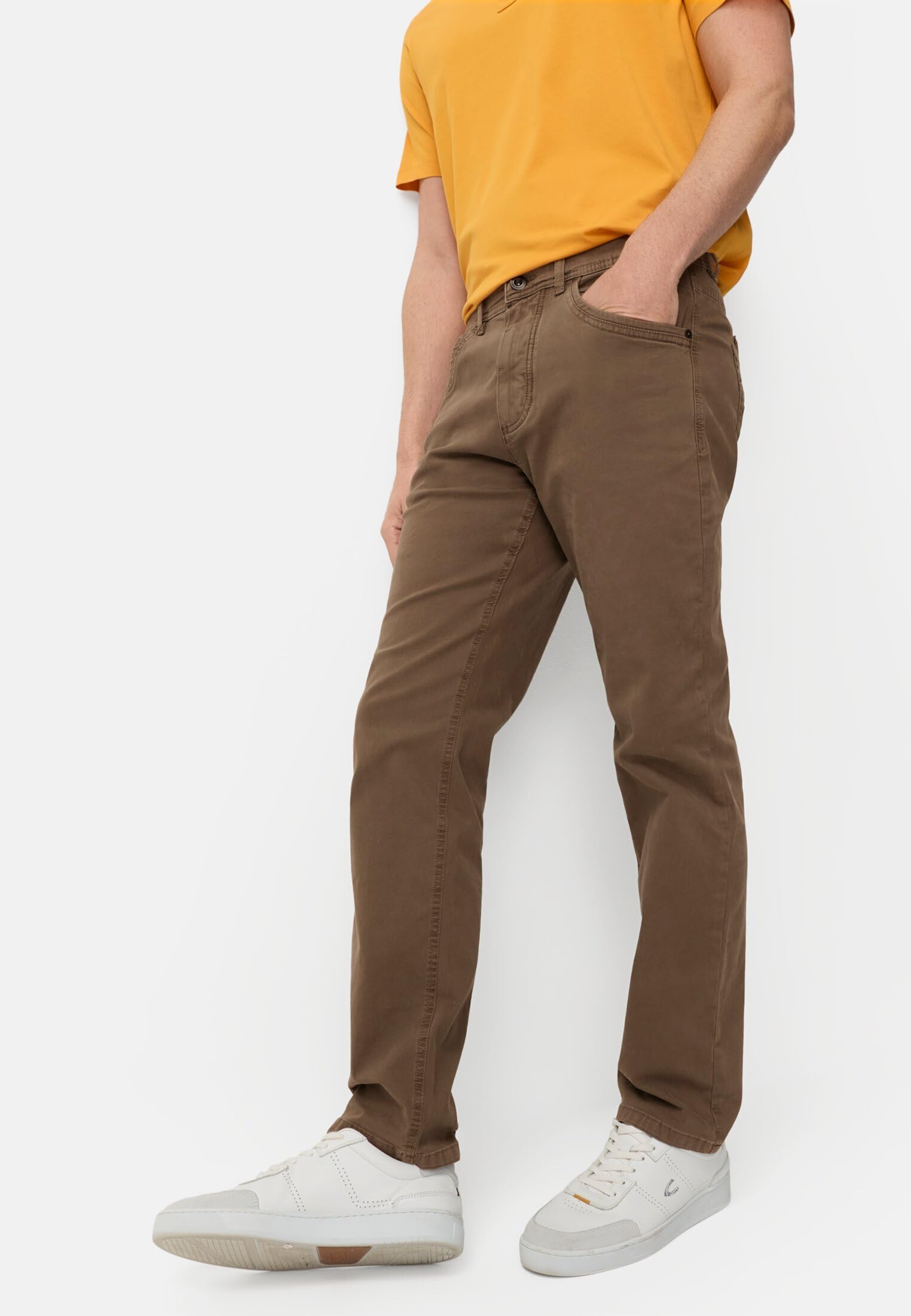 camel active Herren Relaxed Fit 5-Pocket Hose