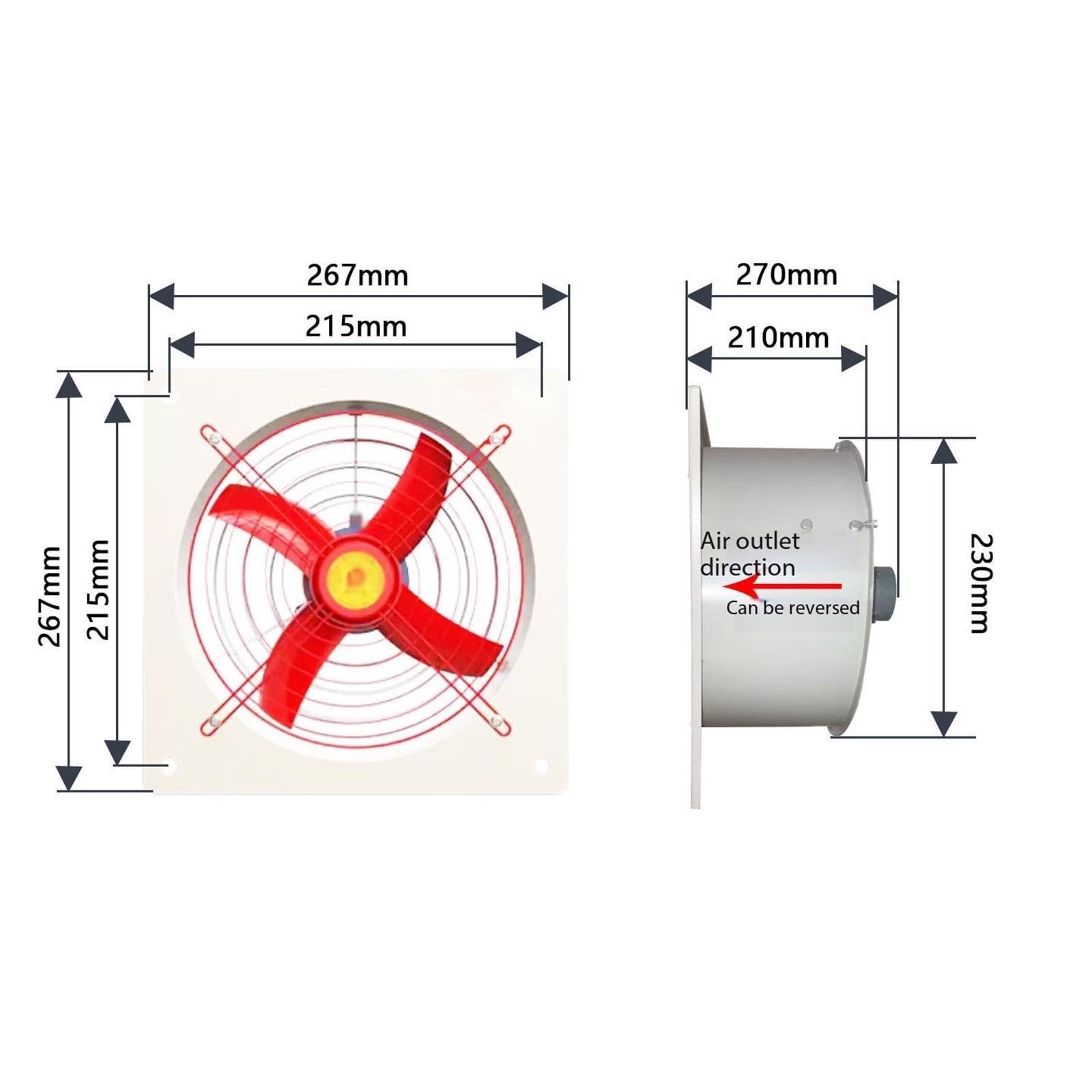 Ventilazione Ventilatore Cambio Aria Estrattore