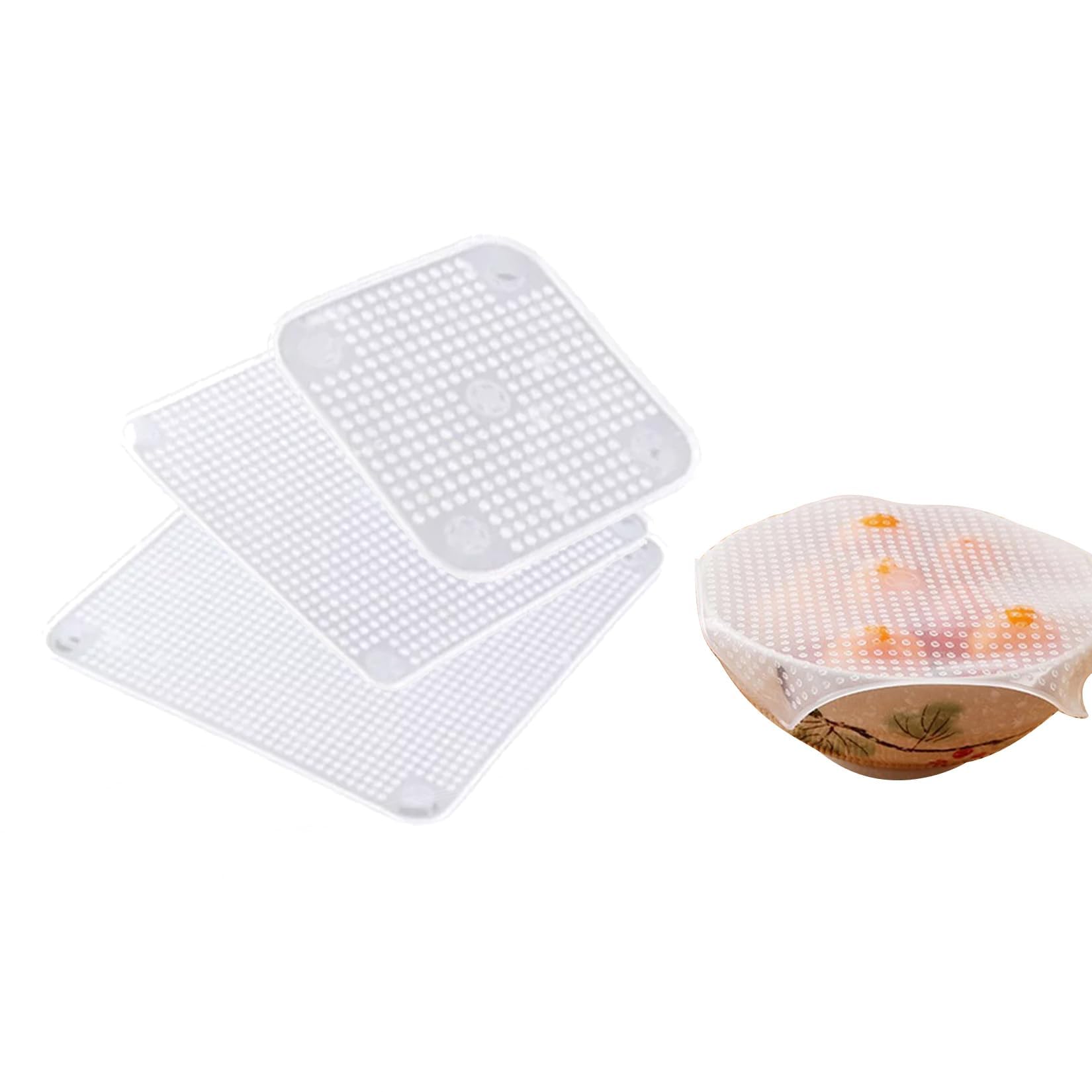 Delioneシリコンラップ3枚セット 繰り返し使用可能 Amazon | シリコーンラップ 3枚セット フードラップ シリコン蓋