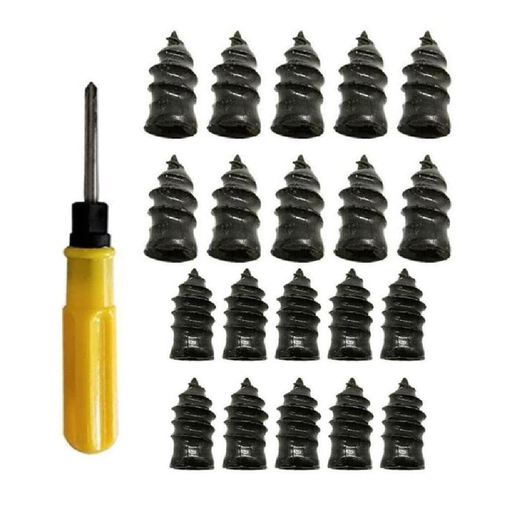 20/40Pcs Vacuum Tyre Repair Nail Rubber Puncture Tire Film Repair Nail for Car Trucks Motorcycles Bike Tyre Repair Kit