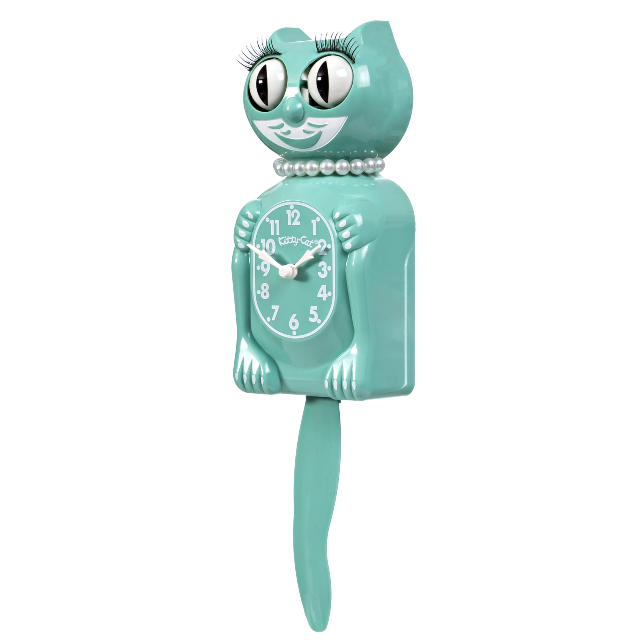 Kit Cat Klock Ocean Waves Miss Kitty-Cat Klock, Gato, Barco de Juguete, Unisex, Amantes de Gatos