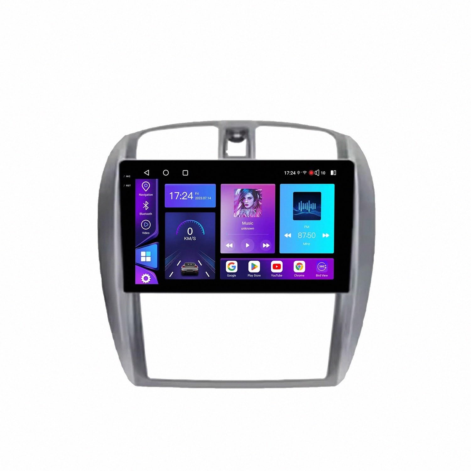 Autoradio touchscreen display de 4 núcleos con Mirror Link para Mazda Premacy 8