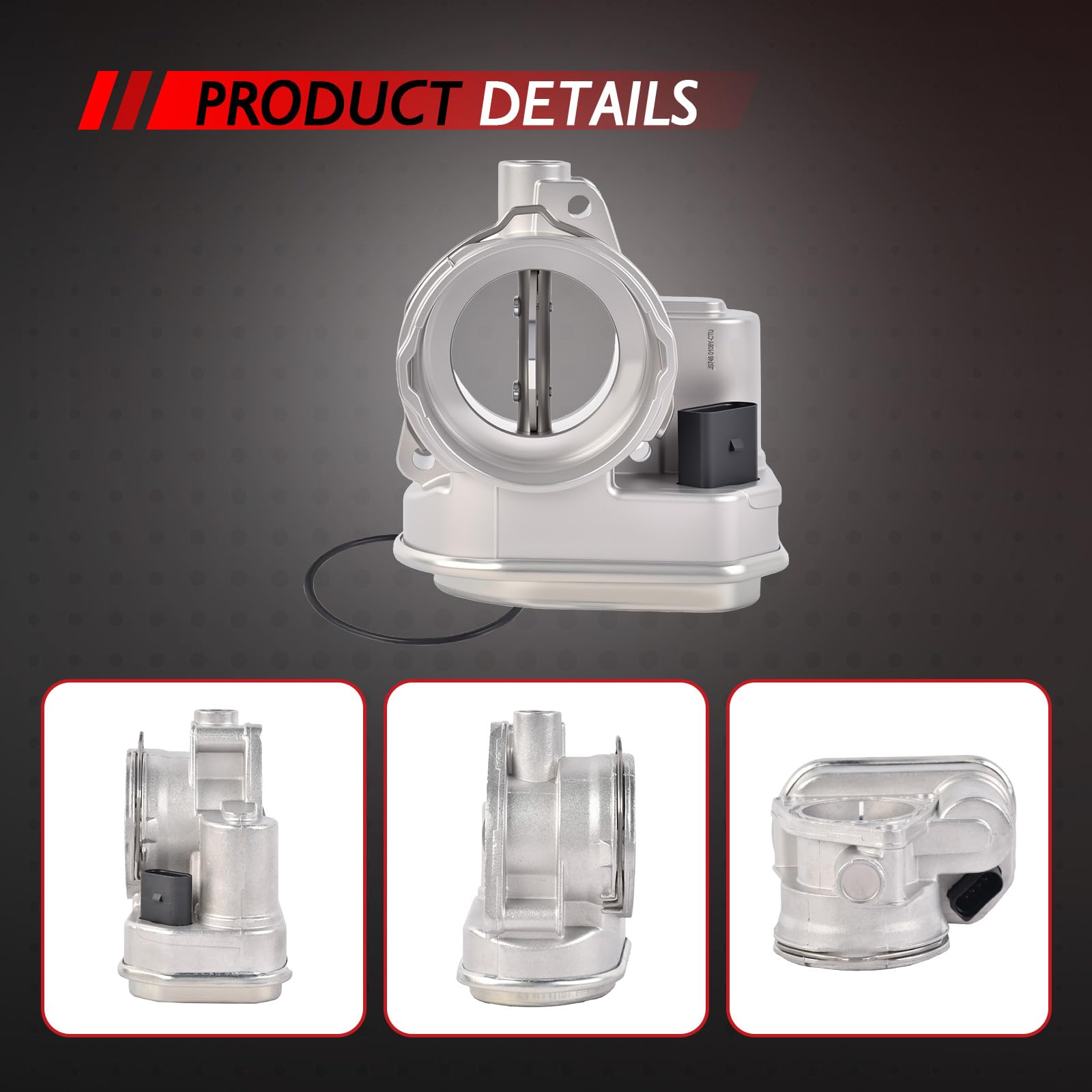 Valvola di controllo dell'acceleratore di ricambio per A3 8L/8P (2001-2010), Golf IV V VI 1.9TDI 2.0TDI, Passat B5.5/B6 (2001-2010), Superb (2008-2010) 2.0TDI. 038128063F 038128063P 038128063G