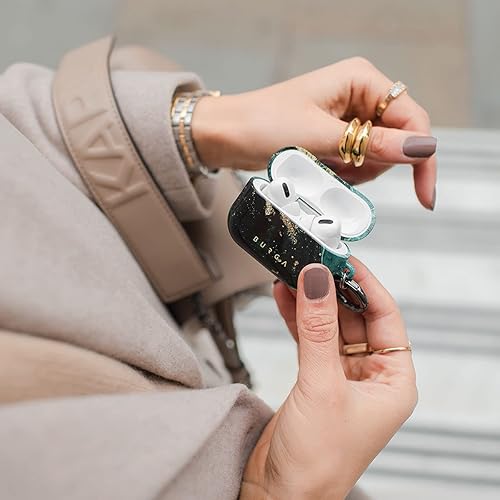 Miniatura 6 de Burga Funda para Airpods PRO 2019, compatible con Apple AirPods, funda protectora de plástico rígido, accesorios elegantes para teléfonos