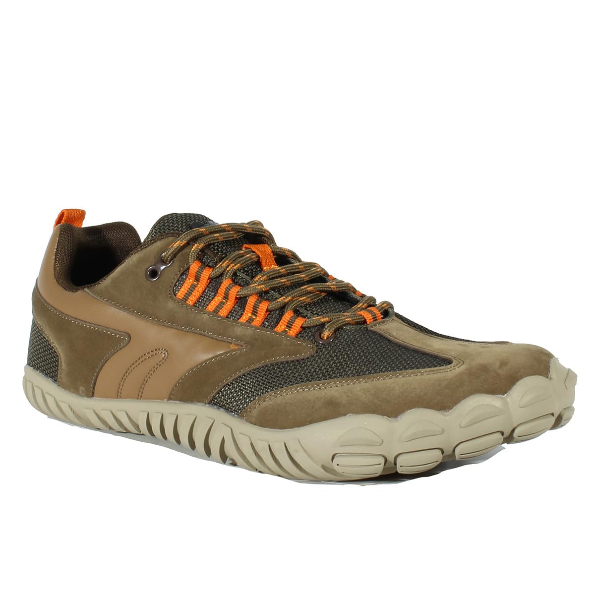 HI-TEC - Zapatillas Barefoot Hombre Figaro Low WP | Deportivas Barefoot Hombre Montaña, Senderismo | Calzado Respetuoso, Cómodo, Minimalista | Ligero, Transpirable y Flexible