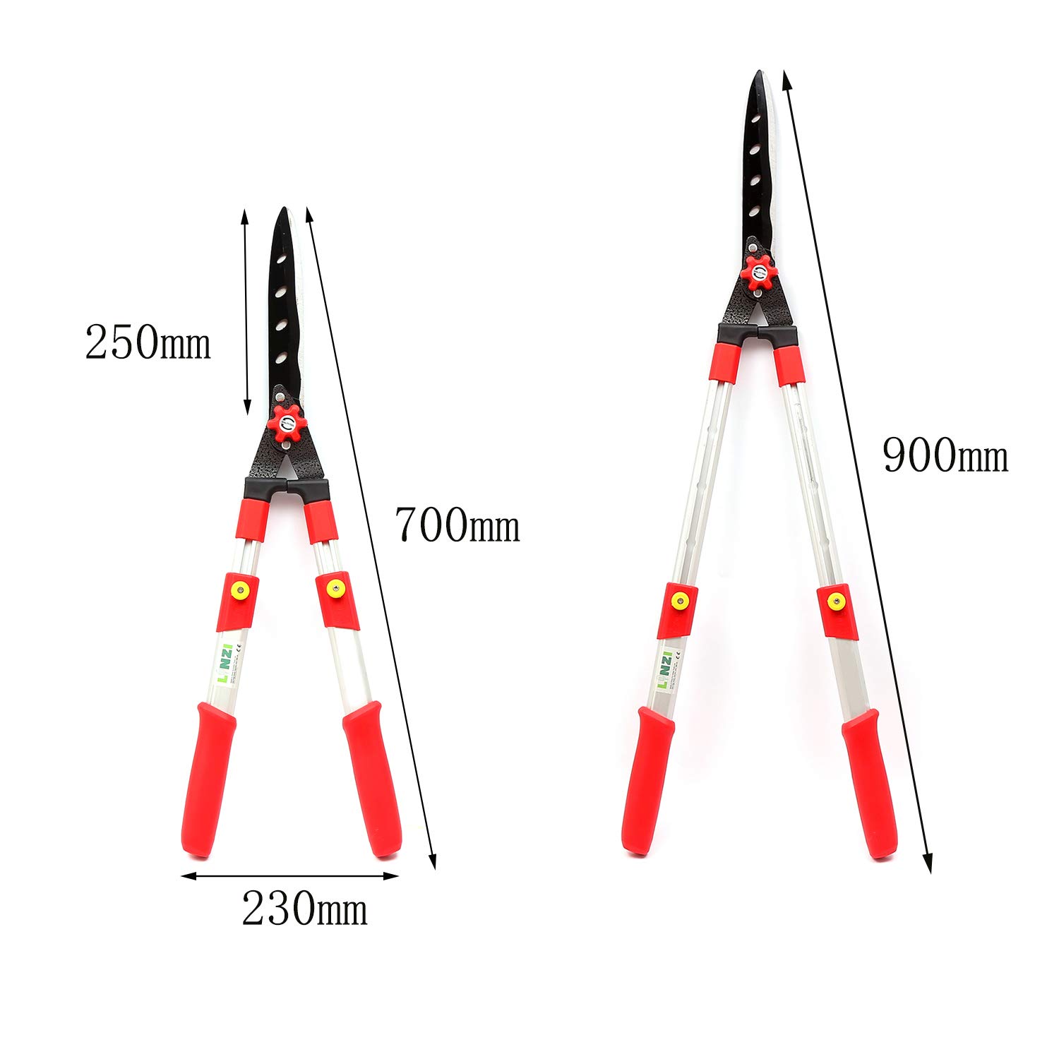 LINZI Professional Quality Hedge Trimmer Shears