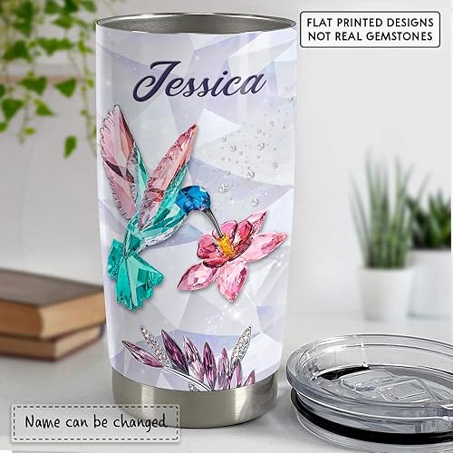 Vista 90 de SANDJEST Vaso personalizado de acero inoxidable con texto en inglés «To My Besties» con texto en inglés «To My Besties», taza de viaje para café