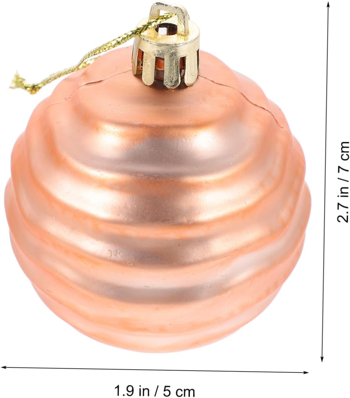 12 szt. bombki choinkowe 6 cm / 2,36 cala nietłukące się plastikowe bombki choinkowe dekoracja świąteczna, 6 stylów