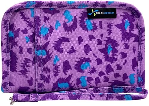 Sugar Medical Estuche de suministro para diabetes  Productos para el cuidado de la diabetes  Estuche de viaje para suministros para diabéticos