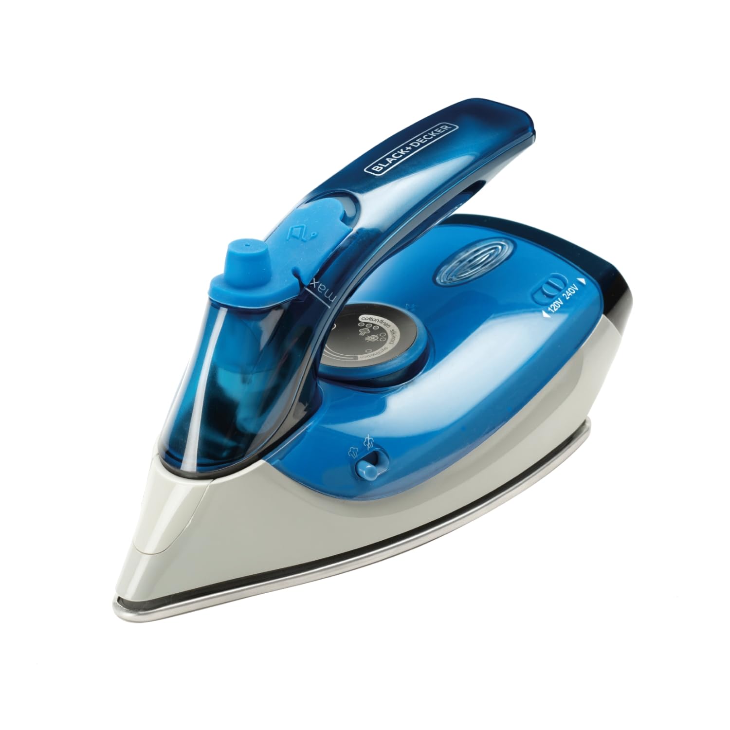 Black & Decker Ferro Da Stiro A Vapore 2400 Watt Piastra In Ceramica 370 Ml BXIR