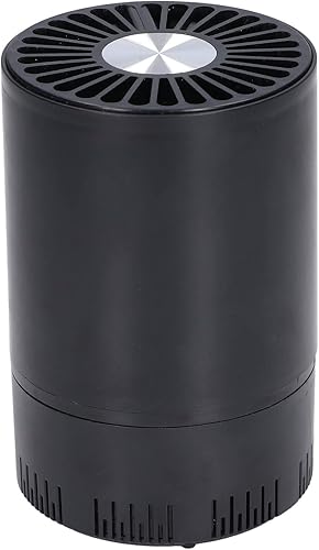 Purificador de aire de mesa, mini purificador de aire portátil ultra silencioso para niños negro