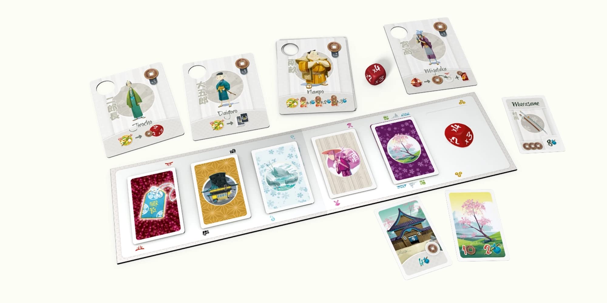 Amazon.com: Funforge: Tokaido Crossroads, The First Expansion, Base Game Required for Play, Adventure Strategy Game, New Mechanics and Options for Great Reaplyability, 2 to 5 Players, For Ages 8 and up