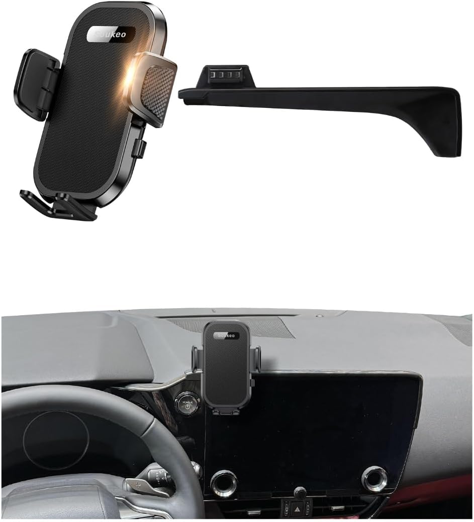 Upgraded Car Phone Holder Fits for Lexus NX 350 350h 250 450h+ 2022 2023 2024 Auto Accessories(Only fit for 14-Inch Screen),Cradles Adjustable Cell Phone Mount for 4-7 in Phones