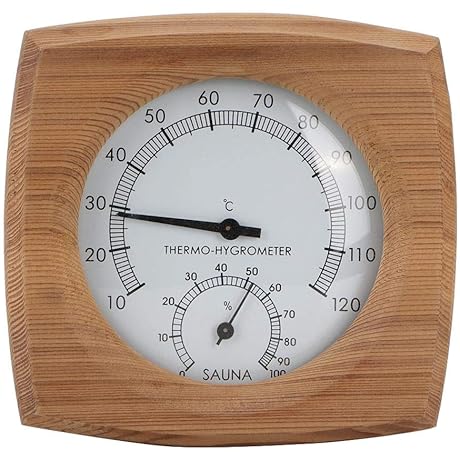 2-in-1 Sauna Thermometer & Hygrometer