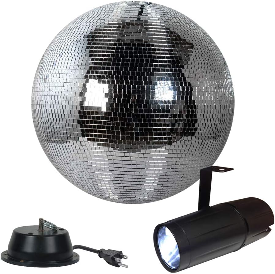 Amazon.com: Disco Mirror Ball Party Kit with 8