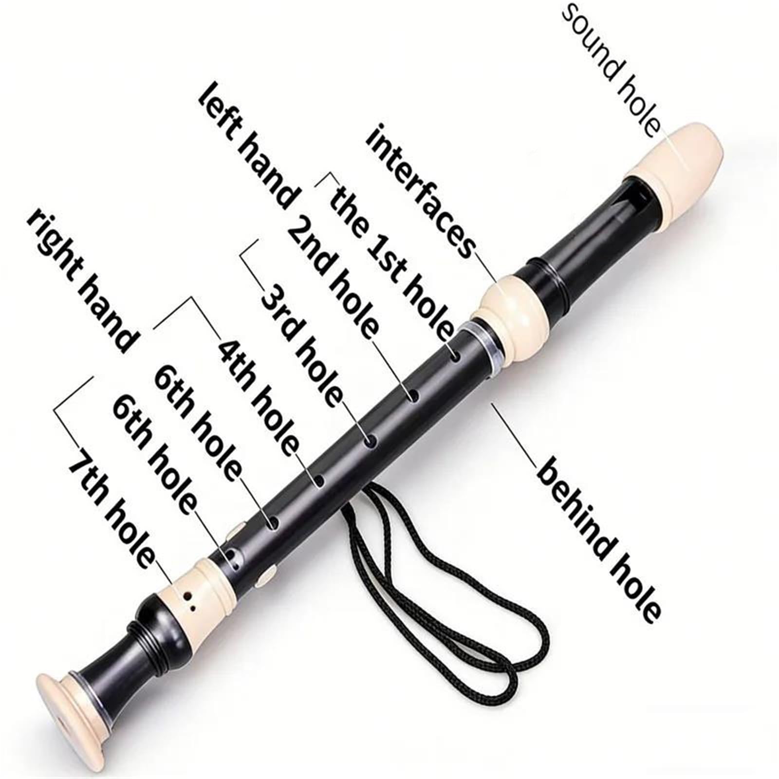 Blockflöte Musikinstrumente 8-Loch Altblockflöte F-Taste Vertikales Germanisches Englisch