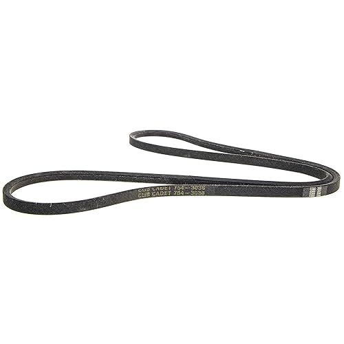 Miniatura 3 de CUB CADET 954-3038 OEM de la correa en V de la impulsión de la cubierta de la polea del husillo 754-3038