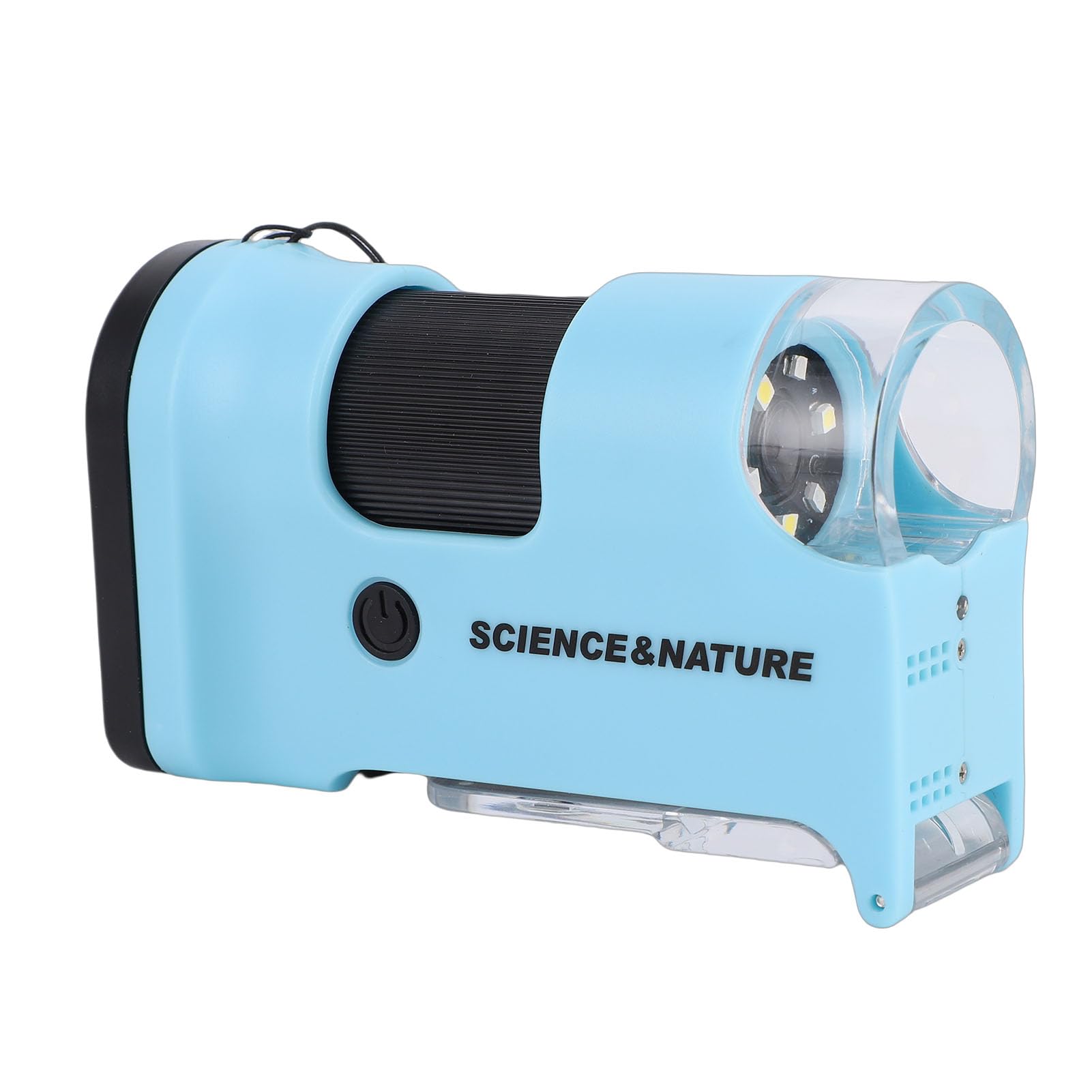 Microscopio de Bolsillo, Aumento de 800X, Pantalla LCD de 2 Pulgadas, Microscopio Digital de Mano, Zoom Iluminado por LED con Batería de 2000 MAh, Conexión de PC para Niños y Adultos, Moneda