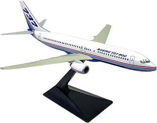 Flight Miniatures Boeing Demo (81-04) 737-800 1:200 Scale - Plastic Snap-Fit Model Airplane - Collectible Replica of Boeing Demo Airlines Aircraft - Part# ABO-73780H-001