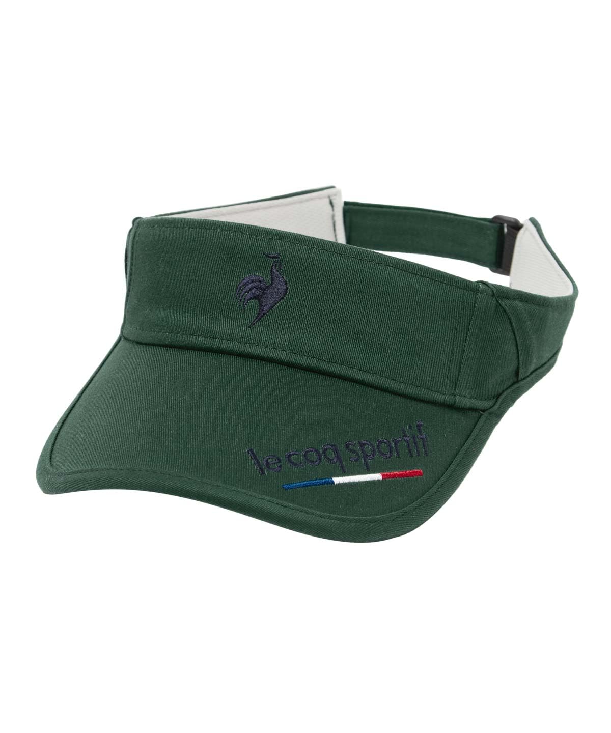 Coq Sportif LG5SCP51M Sunvisor Ear Carve Sunglasses Holder, Cotton, Golf Free size GR00 (Green)