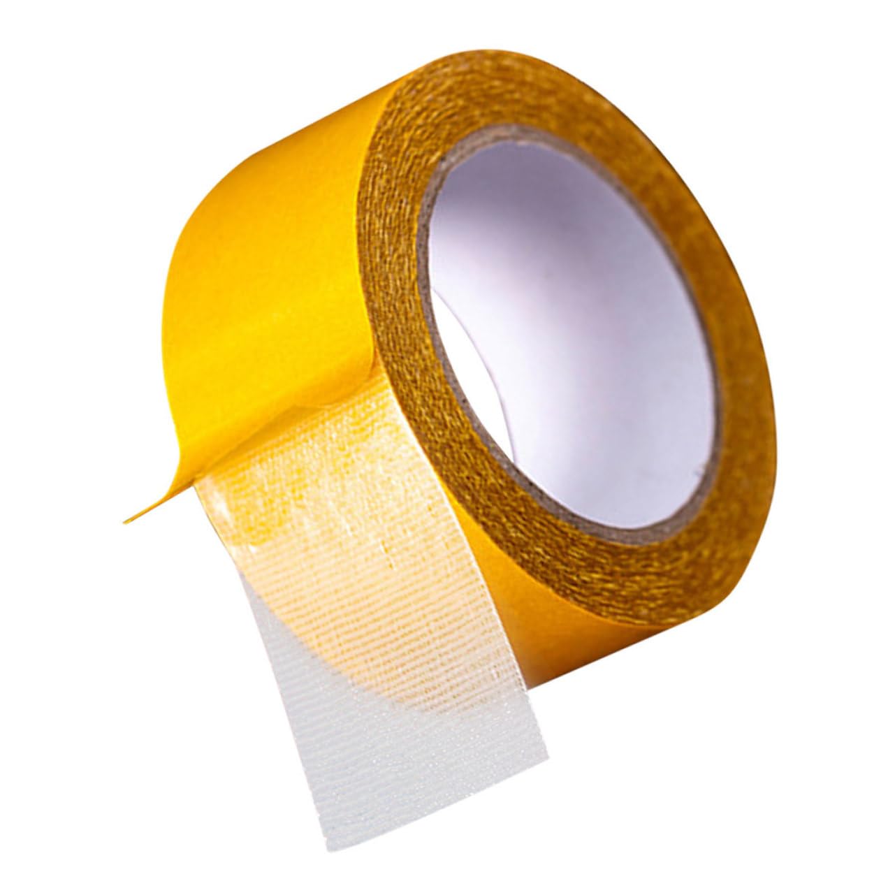 ULTECHNOVO 5rollen Doppelseitiges Gewebeklebeband Hochviskoses Starkes Klebeband Mit Fiberglasgewebe Für Teppichverlegung Dekoration Und Vielseitige Anwendungen Rückstandsfrei Ablösbar