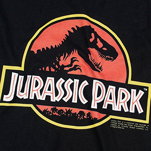 Popfunk Classic Jurassic Park Logo Unisex Adult T Shirt3