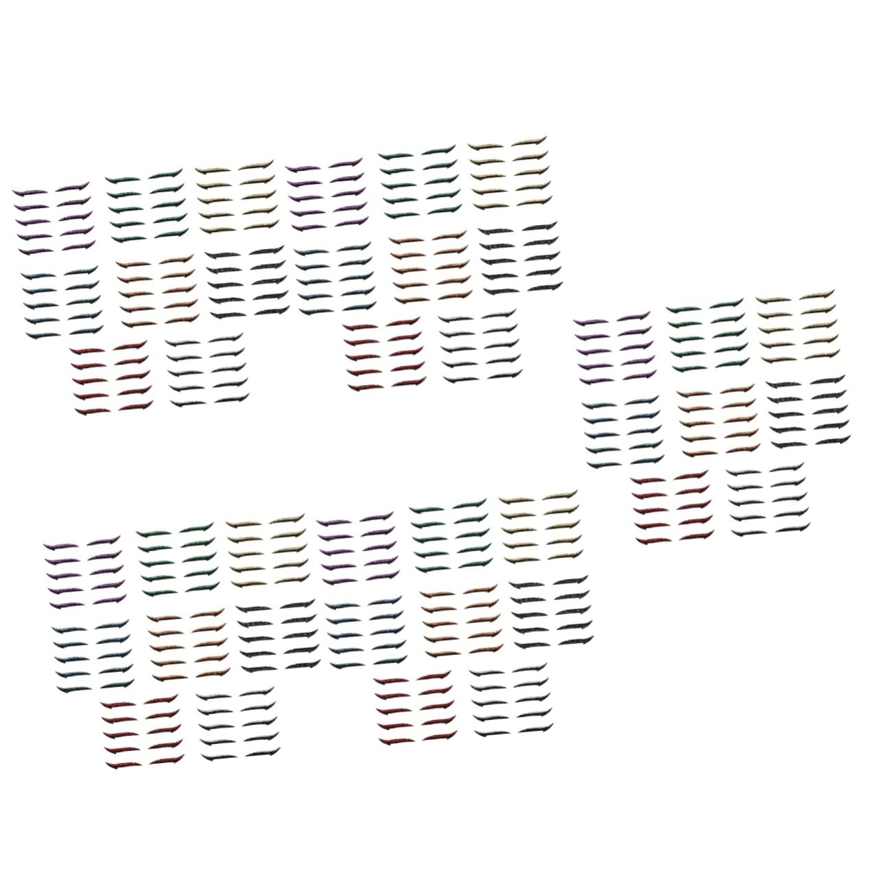 POPETPOP 200paare Wiederverwendbare Eyeliner Sticker Für Doppeltes Augenlid Farben Schnellen Augen-make-up-anwendung Für Täglichen Gebrauch Und