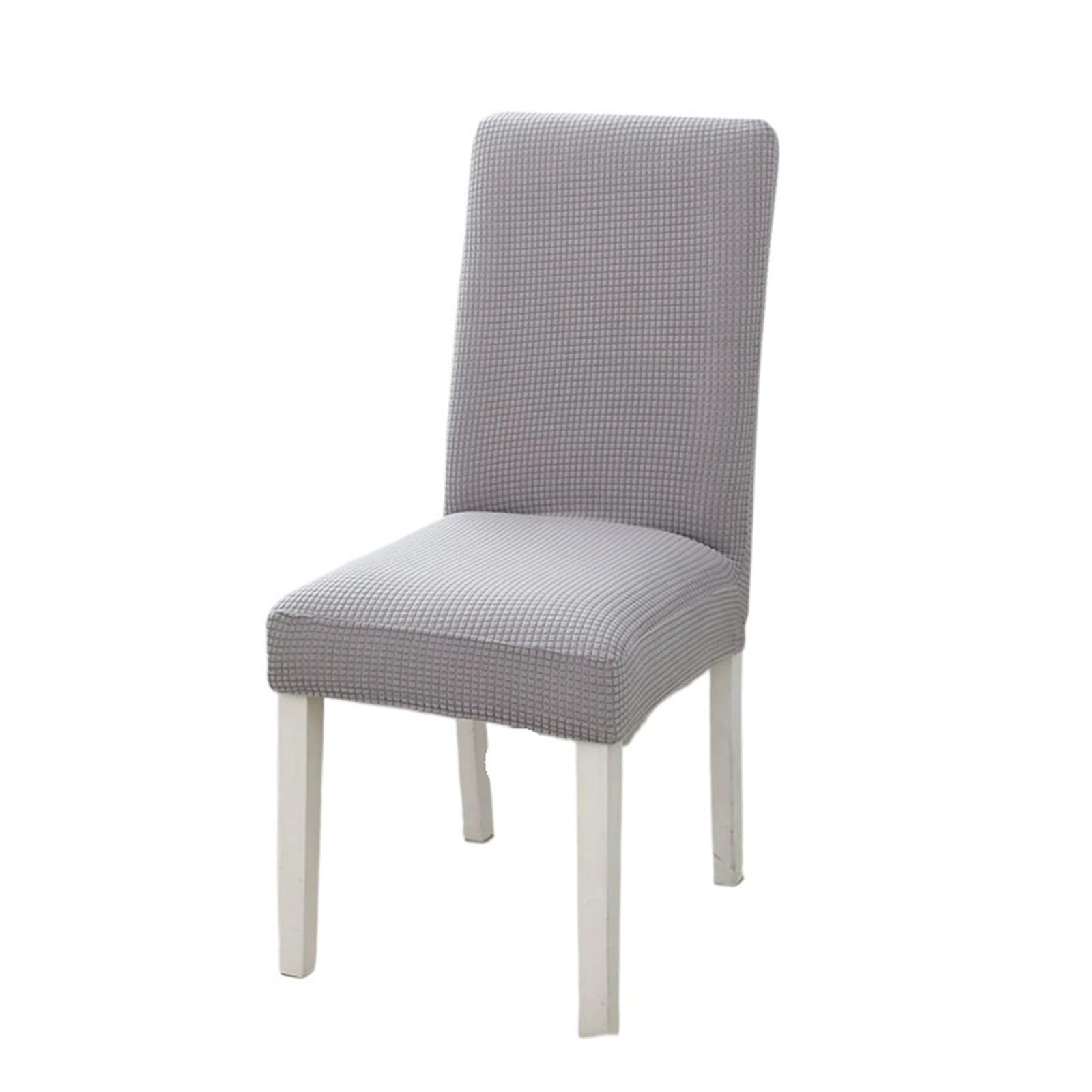 ECPGPMDLDT Chair Covers Stretch Kitchen Dining Room Chair Covers Removable Washable Dining for Conferences Family Dining Wedding Banquets(D,4pcs)