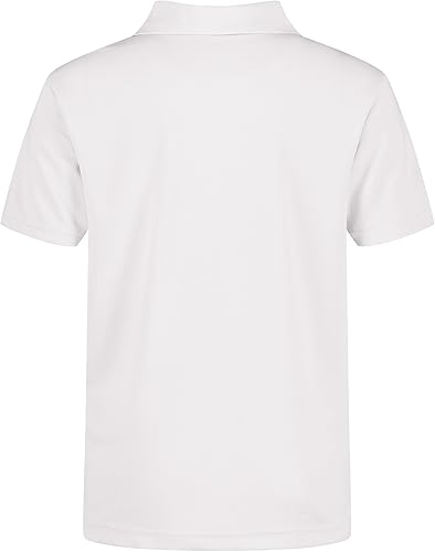 Miniatura 2 de Nautica - Polo de uniforme escolar para niños de manga corta, cierre de botones, material de alto rendimiento que absorbe la humedad