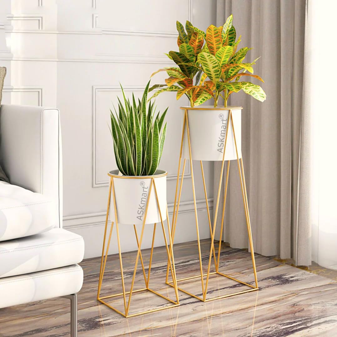 See full amazon price history chart for ASKmart Unique Gold Cross Stand Set of 2 with 2 White Planters Pot for Indoor/Outdoor Iron Metal Stand planters Home Decoration ASKmart Unique Gold Cross Stand Set of 2 with 2 White Planters Pot for Indoor/Outdoor Iron Metal Stand planters Home Decoration (B0CP74RRLQ) Amazon Price History, Amazon Price Tracker