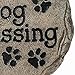 Spoontiques - Garden Décor - Dog Crossing Stepping Stone - Decorative Stone for Garden