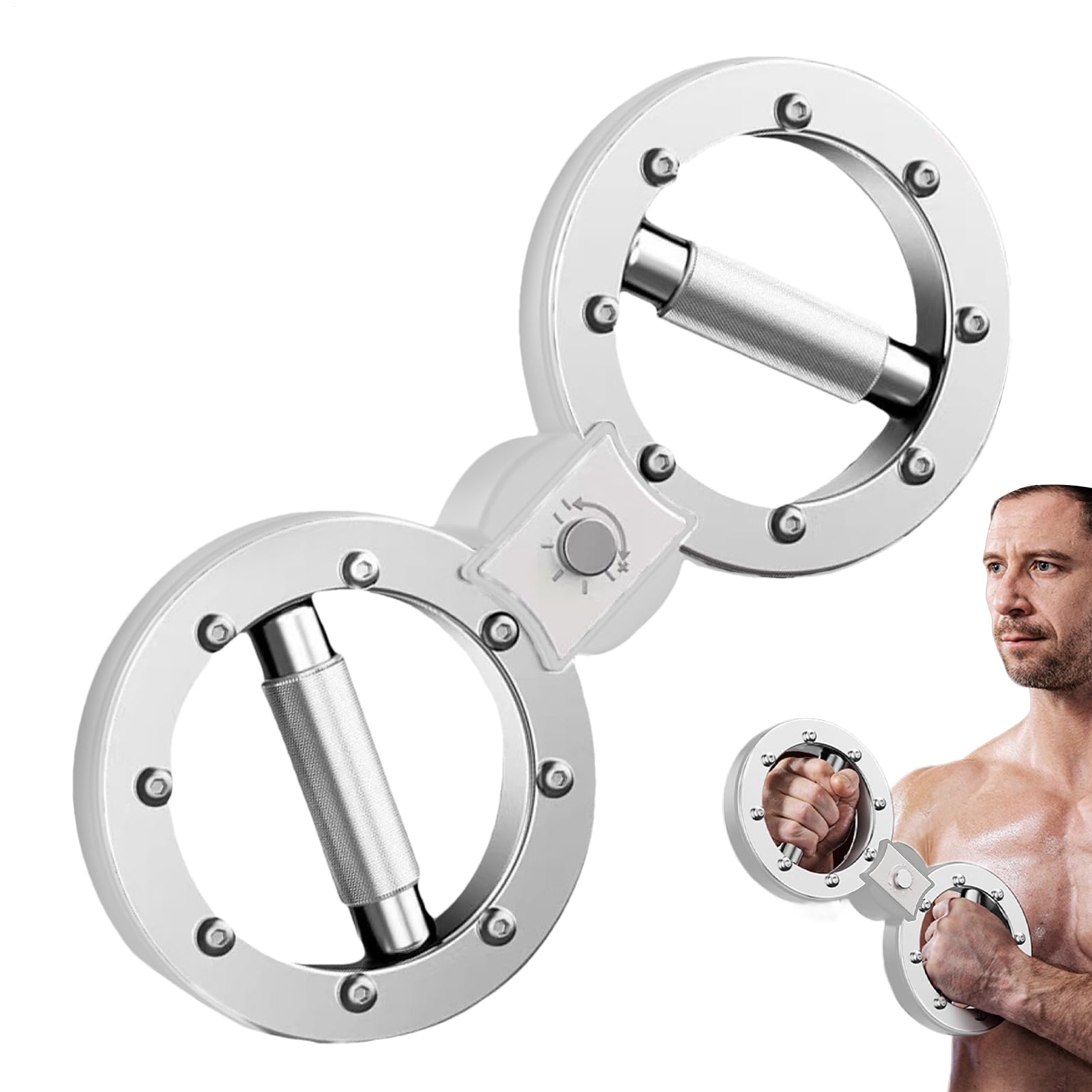 Wzmocnione przedramiona, wyposażenie treningowe - regulowany stalowy trener przedramienia | trener mięśni ARM, wyposażenie fitness do treningu, studia fitness, treningu domowego, wspinaczki, Te