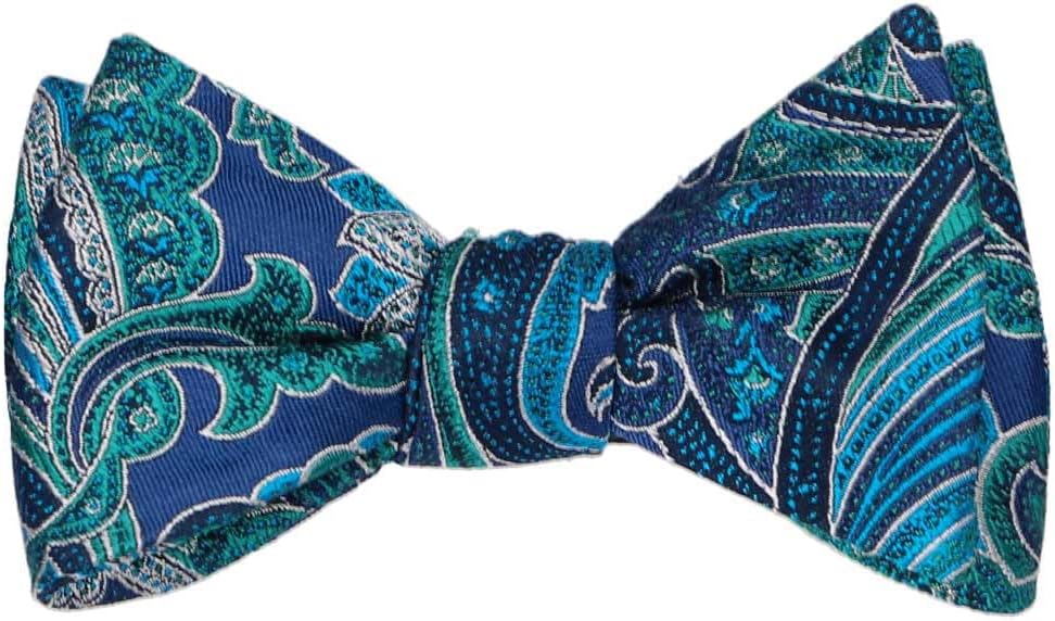 tiemart Regent Morris Neckwear Silk Self-Tie Bow Tie
