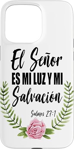 Miniatura 73 de iPhone X/XS El Señor Es Mi Luz Española Biblia Cristiana Biblia Cristiana Caso