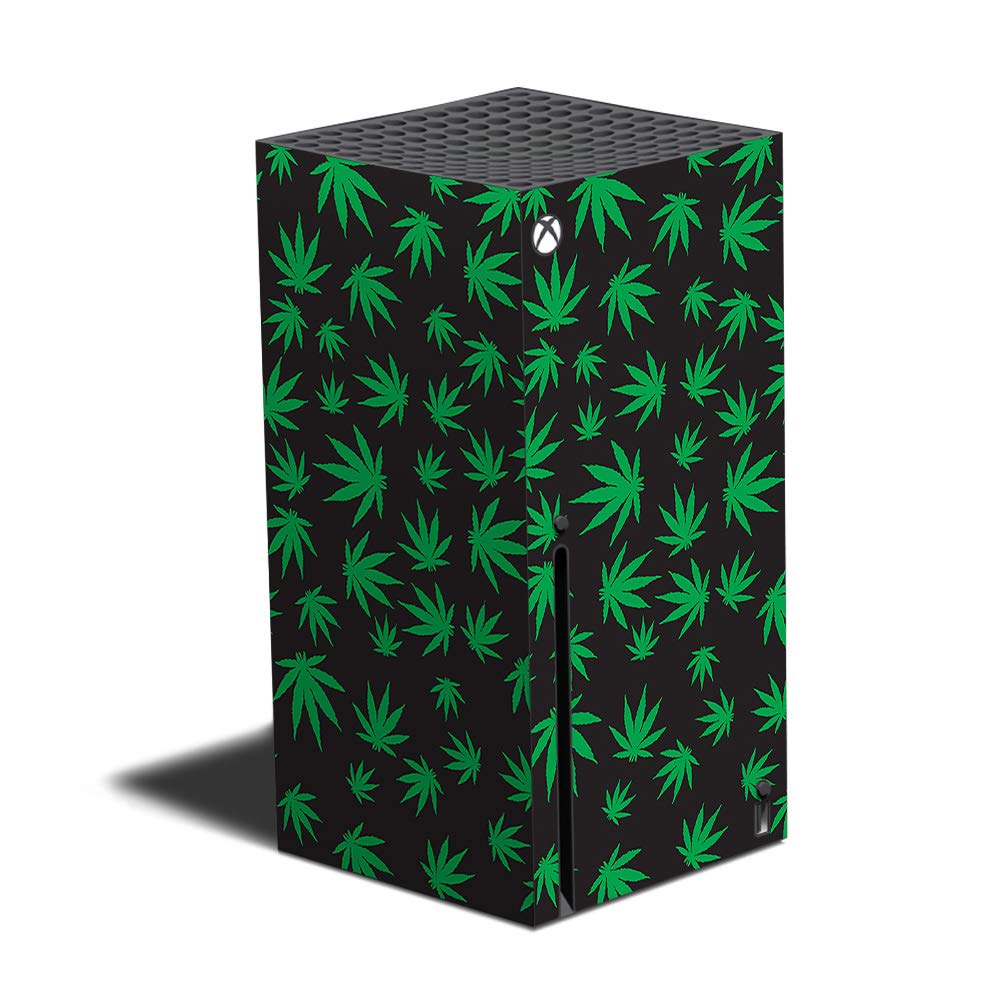Mighty Skins Skin Compatible with Xbox Series X - Marijuana | Protective, Durable, and Unique Vinyl Decal wrap Cover | Easy to Apply, Remove, and Change Styles | Made in The USA (MIXBSERX-Marijuana)