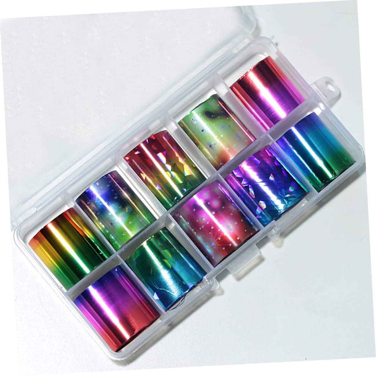 Healeved 12sets Adesivi Per Unghie Auto-adesivi Design Di Stellato Accessori Per Manicure Alla Moda Per Donne e Stili Unici Perfetti Per Eventi e Feste