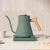 Vista 4 de Fellow Stagg EKG Pro - Hervidor eléctrico de cuello de cisne para café y té, calentamiento rápido, control preciso de temperatura, programación